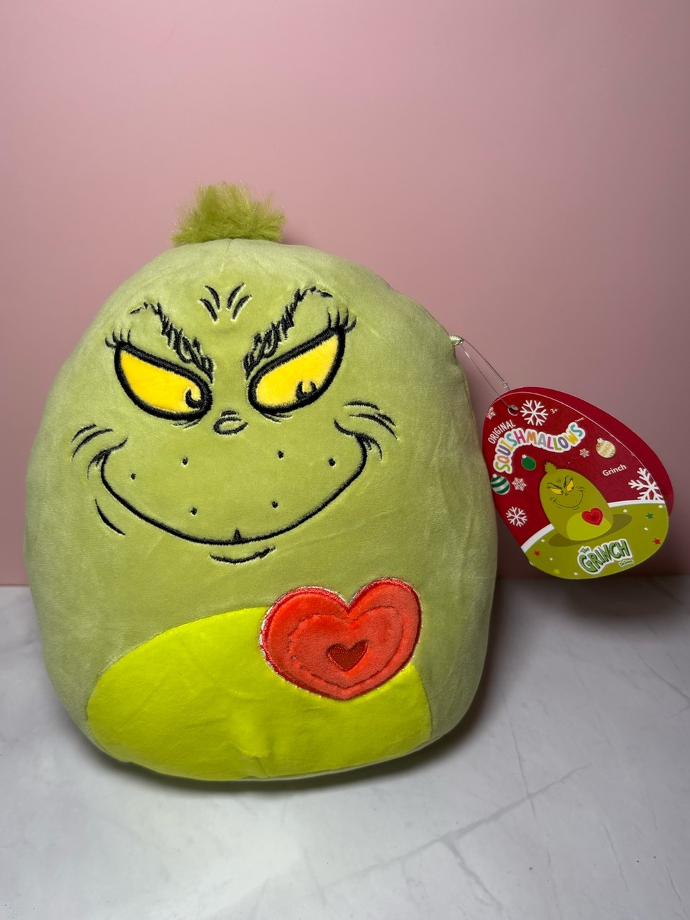 Squishmallows Grinch Plush NWT